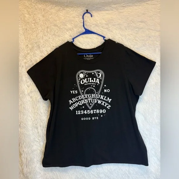 Ouija Board Planchette Graphic Tee | Hasbro | Unisex | Size 3X 🖤🔮✨💫 - Picture 5 of 17